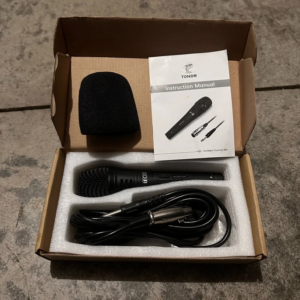 TONOR Black Professional Microphone TN120492BL